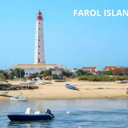 Olhão, 2min Island Ferry, Pool, Free Parking Apartamento *